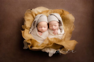 newborn twin babies
